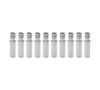 Tube de gorge M6 pour tête d'impression 3D, kit de 10 tubes de gorge en acier inoxydable, connexion directe, pièces de rechange robustes pour l'entretien et la réparation des (i3 méga)