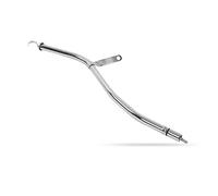 Tube de Jauge d'huile Moteur en Acier Inoxydable, pour Transmissions 400S TH400, Accessoires de Voiture pour des Performances Optimales (argent chromé)