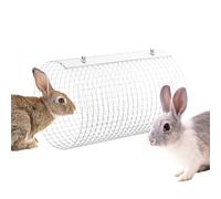 Tube de jeu Chinchilla - Enrichissement pour petits animaux de compagnie de 18 x 28 cm, accessoire de cage caché doux, tube d'exercice interactif | Jouet pour lapin hamster Guine