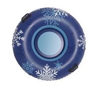 Tube de lneigegonflable - 110x110x5cm Sled Robuste, Bague à Flotteur Durable, Jouet d'hiver Amusant avec Conception de Glissement Facile | snowPlay pour lesenfants, lesadultes, lescourses, lesvoy