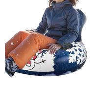 Tube De Luge pour Neige | Anneau Gonflable avec Poignée | Anneau De Luge pour Extérieur | pour Activités D'Extérieur Hiver, Allée, Piscine, Rassemblement, Fête, Plage, Sports
