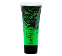 Tube de maquillage à l'eau phosphorescent - WIDMANN - Vert fluo - Enfant - Intérieur