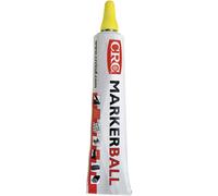 Tube de marquage avec clapet à bille MARKER BALL CRC 30160-AA jaune 50 ml