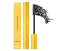 Tube de mascara allongeant la durée - Booster de cils imperméable - Sans agglutination - Mur de beauté avec design moderne - Fourniture de maquillage essentielle pour femmes et filles