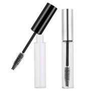 Tube de Mascara Vide,2 PCS 10ml Contenant Mascara Vide avec Brosse de Cils Bouteille de Récipient Transparent Maquillage Brosse Cils Brosse Conteneurs