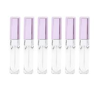 Tube de Mascara Vide 5, 5ml Pourpre en Abs, Lot de 6 Pièces