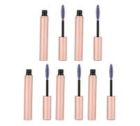 Tube de Mascara Vide de 5pcs avec Bougie en Caoutchouc, Mini Tube de Mascara Vide de Coque en Métal 4 Ml, Brosse Douce, Récipient de Cils Portable pour le Voyage