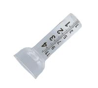 Tube de mesure de pluie très clair avec jauges de précipitations à double gradation pour un météo précis Besoins de cuisson Tube de mesure de pluie à échelle de précision