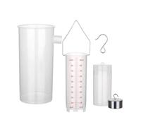 Tube de mesure et bécher tasse débordement, kit d'expérimentation du principe d'Archimède, équipement laboratoire physique démonstration flottabilité, outil d'enseignement des sciences