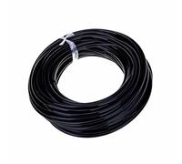 Tube de micro-irrigation, tube de micro-irrigation noir de 20 mètres ID 8 mm/OD 12 mm for le système d'irrigation de jardin d'arrosage de jardin