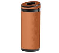 Tube De Mouchoirs pour Voiture | Tube Distributeur De Conteneur Rond pour Auto | Distributeur De Mouchoirs en Faux Cuir avec Conception De Marteau De Sécurité Résistant À l'usure