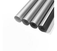 Tube de mousse d'isolation de tuyau de papier d'aluminium auto-adhésif 3,08 pieds for AC, eau, plomberie, 1 pièces(ID 2″xT 1-1/5″)
