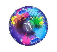 Tube de neige gonflable - Neige d'hiver pour adultes et enfants, résistant au froid, en PVC - Tube de neige gonflable robuste avec poignées - Tubes de neige gonflables pour le sommeil - Très résistant