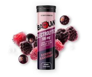 Tube de pastilles électrolytes Baouw - Mûre, cassis