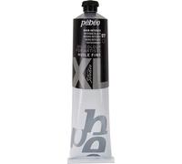 Tube de peinture à l'huile - Fine - Noir intense - 200ml - Pébéo