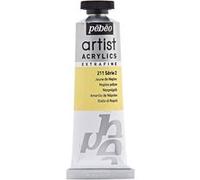 Tube de peinture acrylique - Extra-fine - Jaune de Naples - 37ml - Pébéo Jaune