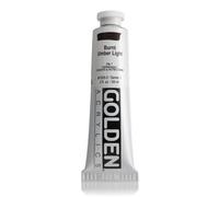 Tube de peinture acrylique Golden Artist, 2 onces, Terre d'ombre br l e claire (1035-2)