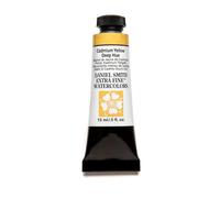 Tube de peinture aquarelle extra fine 15 ml Daniel Smith, Cadmium Yellow Deep Hue, n/a