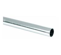 Tube de penderie rond - barre de 3 m - chromé - 25 mm DUVAL