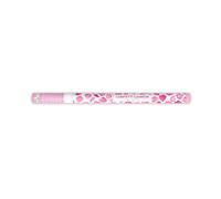 Tube de pétales de rose rose 80cm