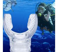 Tube De Plongée Tuba Silicone Transparent Tube De Plongée Sous-Marine Tuba Embout Régulateur Accessoires De Natation