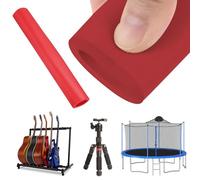 Tube de Poignée en Mousse, 98 cm Housse de Manche en Mousse, ID 18 22 25 28 32 mm Tube en Mousse pour Support de Poignée, pour Tuyau Isolation, Fitness, Outils Poignée Suppor(Rouge,32mmx5mmx98cm)