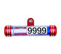 Tube de porte-documents pour moto - Mallette cylindrique étanche pour papiers de moto, tube de disque de commande sécurisé pour licence, disque de commande, assurance, entrepôt d'enregistrement, cadre