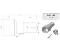 Tube de raccordement MIVV 55 > 32 mm