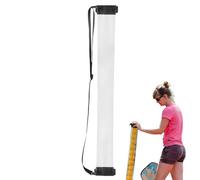 Tube de ramassage de pickleball - Capacité de support de balle 17, outil de récupération léger | Bandoulière de rangement portable pour terrains de jeu d'entraînement au pickleball extra grande