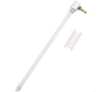 Tube de ramassage de réservoir de carburant marin de 30,5 cm avec laiton et alliage d'aluminium, filtre en maille pour bloquer les débris et connexions filetées NPT pour une installation marine