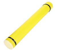 Tube de Rangement de Dessin Télescopique, étui de Dessin étanche et Durable pour Artistes, Longueur Réglable pour la Collection D'affiches, adapté au Voyage et au Stockage (Yellow)