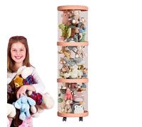 Tube de rangement en peluche, tube d'organisateur de jouets doux | Tube de rangement animal en peluche de chambre | Stockage à tube à jouets souples à l'épreuve de poussière, tube de stockage de jouet