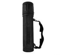 Tube de rangement en plastique pour électrodes MMA avec clip de transport et dimension externe de référence (noir)