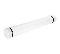Tube de Rangement pour Dessin, étui Télescopique Réglable pour Le Stockage de Documents D'œuvres d'art, Tube Extensible épais pour Artistes et Architectes/Noir/Bleu/Rouge/Jaune (White)