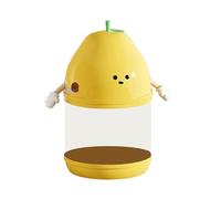 Tube de rangement pour jouets en peluche: tube transparent pour animaux en peluche avec housse anti-poussière | Organisateur vertical peu encombrant pour jouets avec couvercle pour garçons et filles
