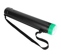Tube de Rangement Télescopique pour Dessin, Conception étanche pour Artistes, 49cm à 110cm, Noir