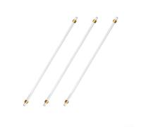 Tube de rechange pour machine à expresso en acier inoxydable ID2 OD4 mm Tuyau haute pression compatible avec les raccords standard et les marques de machines courantes (150 mm)