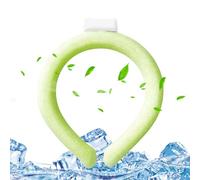 Tube de refroidissement du cou : enveloppe de glace polyvalente, bande de gel froid réutilisable, collier instantané | Tube de refroidissement longue durée pour travaux en plein air