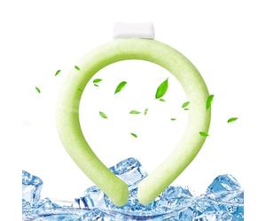 Tube de refroidissement du cou : enveloppe de glace polyvalente, bande de gel froid réutilisable, collier instantané | Tube de refroidissement longue durée pour travaux en plein air