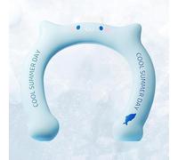Tube de refroidissement du cou réutilisable - Pack de glace rafraîchissant pour le cou, bande personnelle de soulagement de la température | Accessoire de refroidissement confortable pour la course à