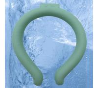 Tube de refroidissement pour le cou, collier de glace, anneau de glace, refroidisseur de cou réutilisable, poche froide de refroidissement thermique, soulagement de la chaleur d'été pour les bouffées