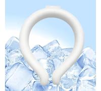 Tube de refroidissement pour le cou, collier de refroidissement réutilisable pour temps chaud, lot de gel congelé portable pour les travailleurs en plein air, le sport, soulagement de la chaleur d'été