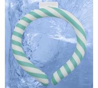 Tube De Refroidissement Pour Le Cou, Refroidisseur De Vitesse, Enveloppements De Cou Rafraîchissants, Refroidisseur De Cou Réutilisable, Pack Froid De Refroidissement Thermique (Vert)