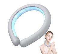 Tube de refroidissement pour le cou | Réutilisable portable tour de cou mains libres refroidisseur anneau de glace ventilateur suspendu | Prévention des coups de chaleur pour course à pied randonnée
