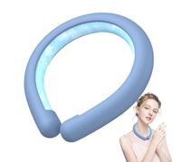 Tube de refroidissement pour le cou | Réutilisable portable tour de cou mains libres refroidisseur anneau de glace ventilateur suspendu | Prévention des coups de chaleur pour course à pied randonnée