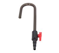 Tube de Remplissage Automatique d'eau D'aquarium avec Valve de Contrôle, Matériau Premium Mural pour Une Large applicabilité (Crochet courbé (Sac))