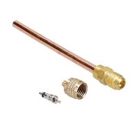 Tube de remplissage avec valve Schrader 1/4" SAE Candy 91943334