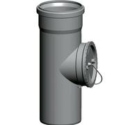 Tube De Révision Wolf DN80 Monocouche 250 Mm En PP
