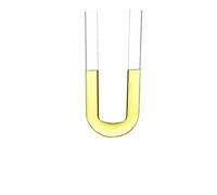 Tube de séchage en U 15 x 150 mm - Instrument d'enseignement de la chimie for équipements expérimentaux