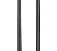 Tube de selle pliable en fibre de carbone avec pince d'angle de selle réglable, double vis à l'avant et à l'arrière, compatible avec différents types de coussins de siège (mat 33,9 x 580 mm)